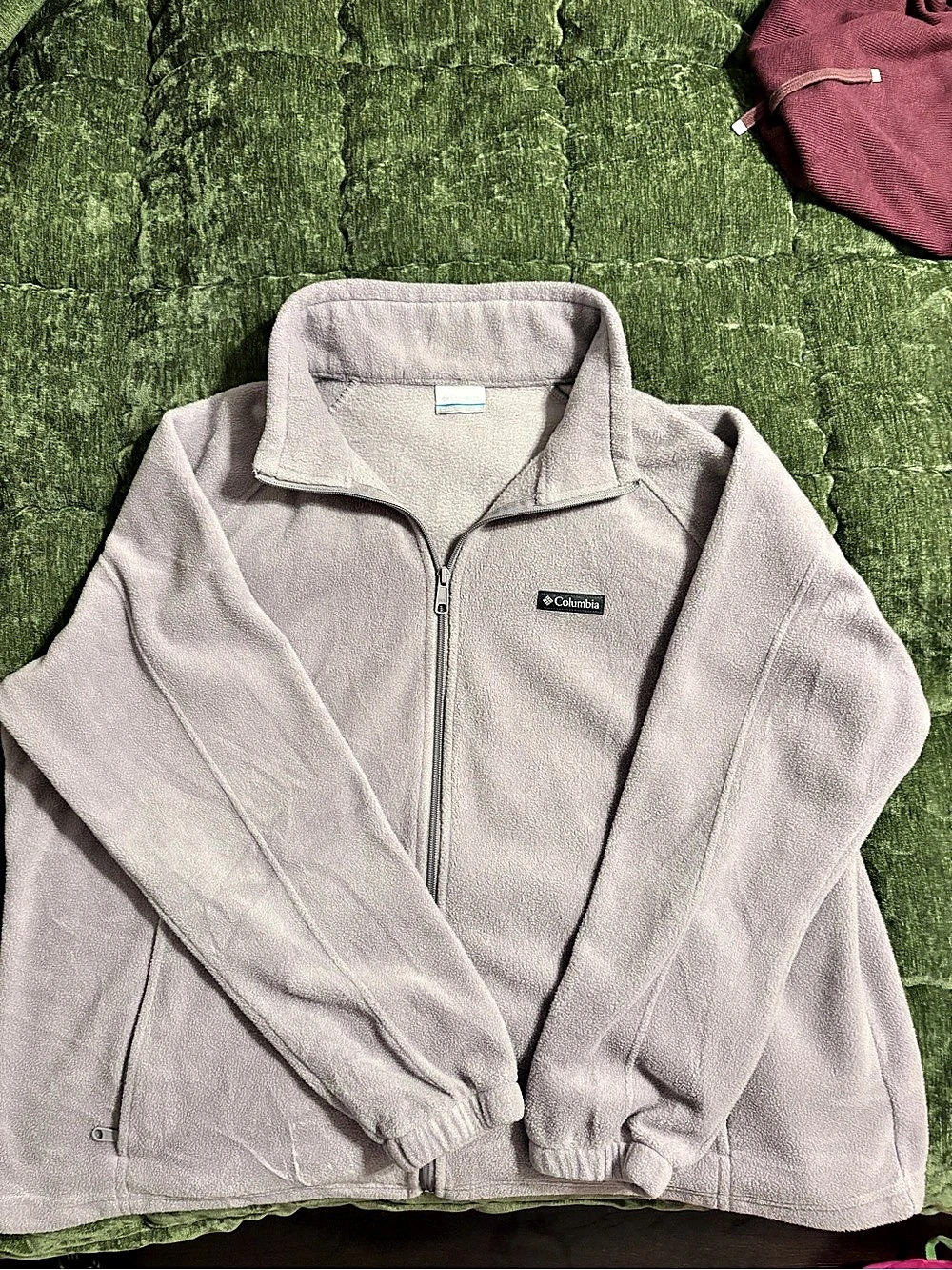 Columbia Women's Benton Springs Full Zip Fleece Jacket Purple
